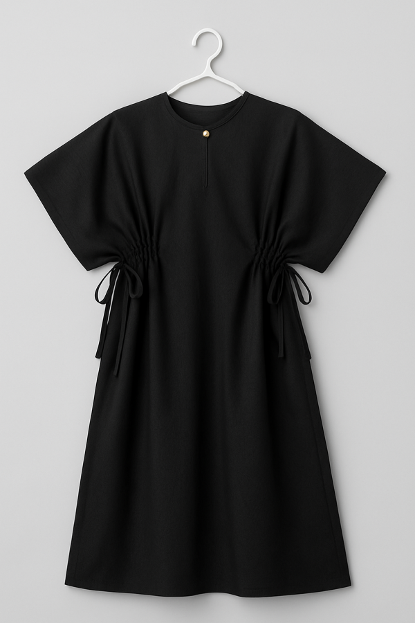 Kaftan Snuggy Basic In Black - Image 2
