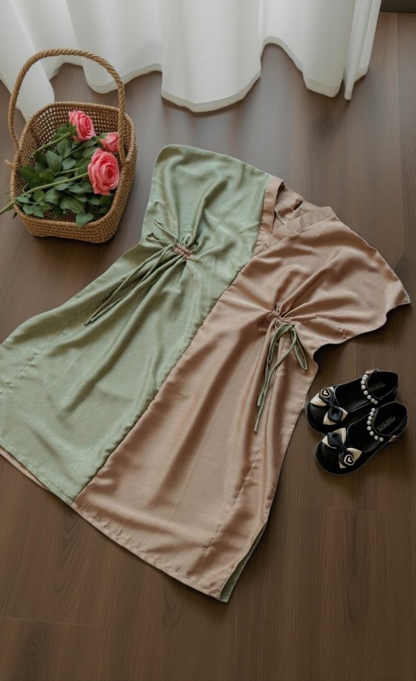 Kaftan Snuggy In Nude Green - Image 4