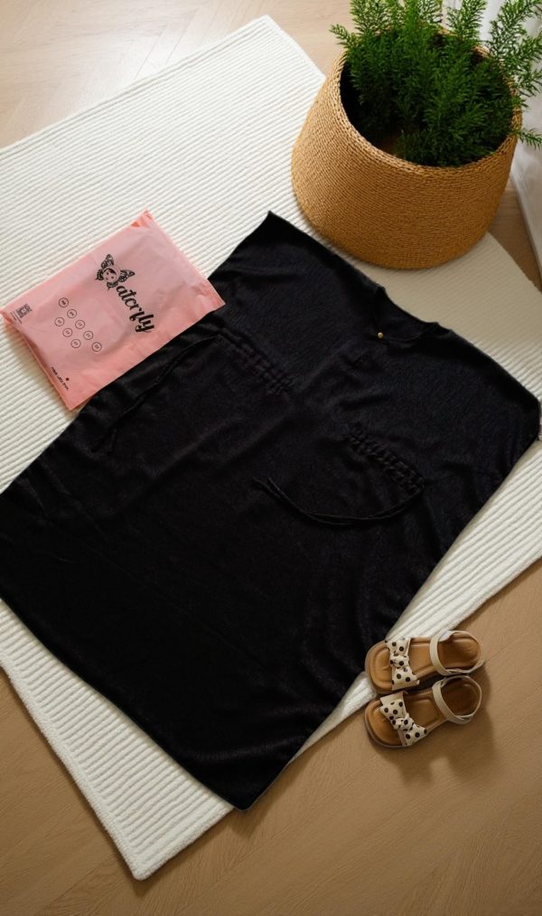 Kaftan Snuggy Basic In Black - Image 4