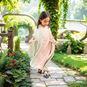 Kaftan Snuggy In Nude Green